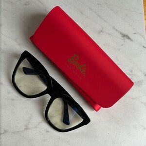 Barbie Black Sunglasses with Red Case